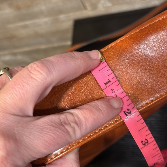 CLUCI brown shoulder crossbody bag - Picture 13 of 14